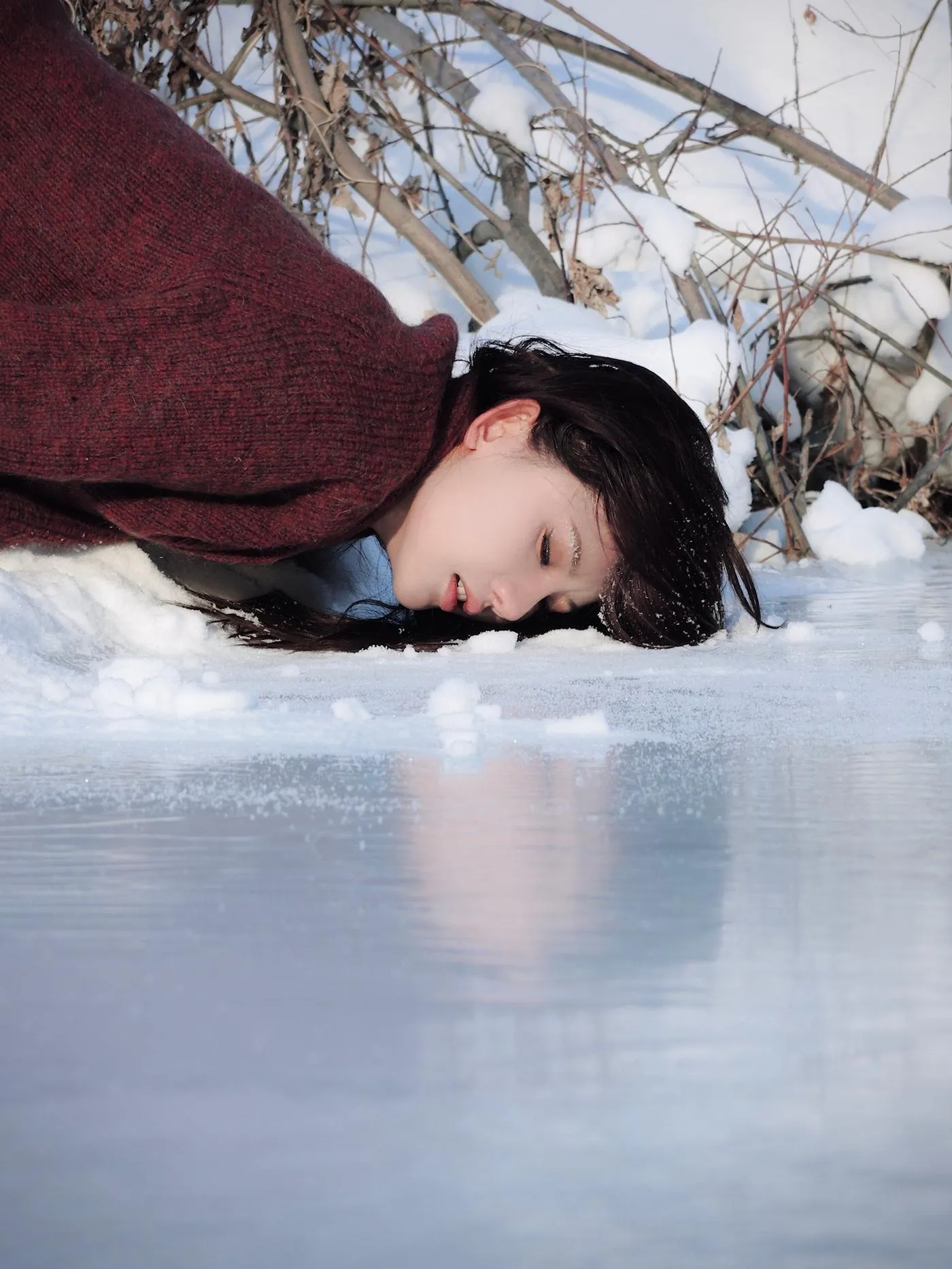 就是阿朱啊 – NO.04 微密圈 雪国精灵火锅温泉玩具吊带咖啡 [47P]插图1